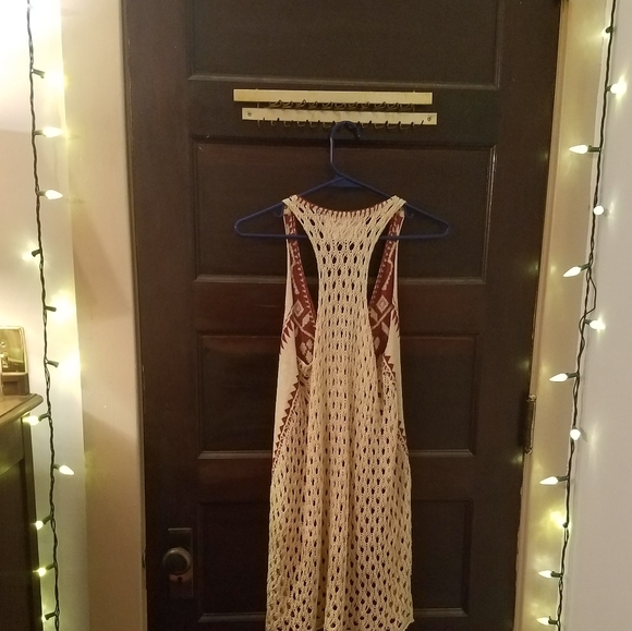 Aztec Pattern Knit Tank Top - Picture 4 of 5